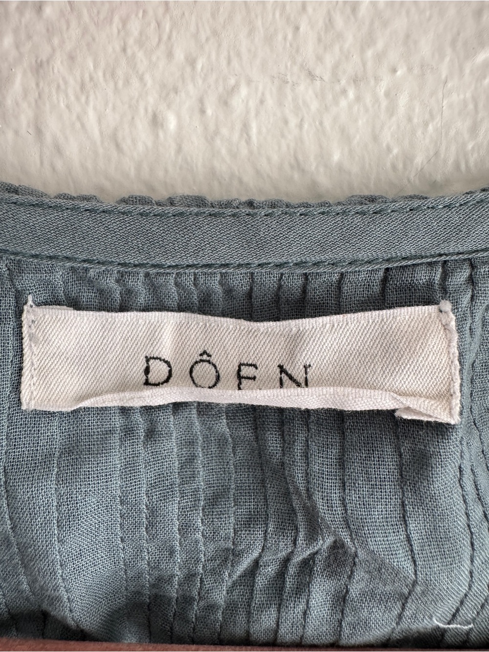 Doen Mina Top in Nouveau Blue XS - Picture 6 of 7